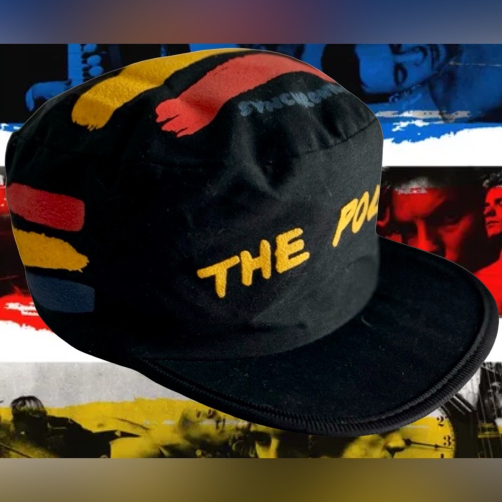 Vintage 1983 The Police Synchronicity Hat